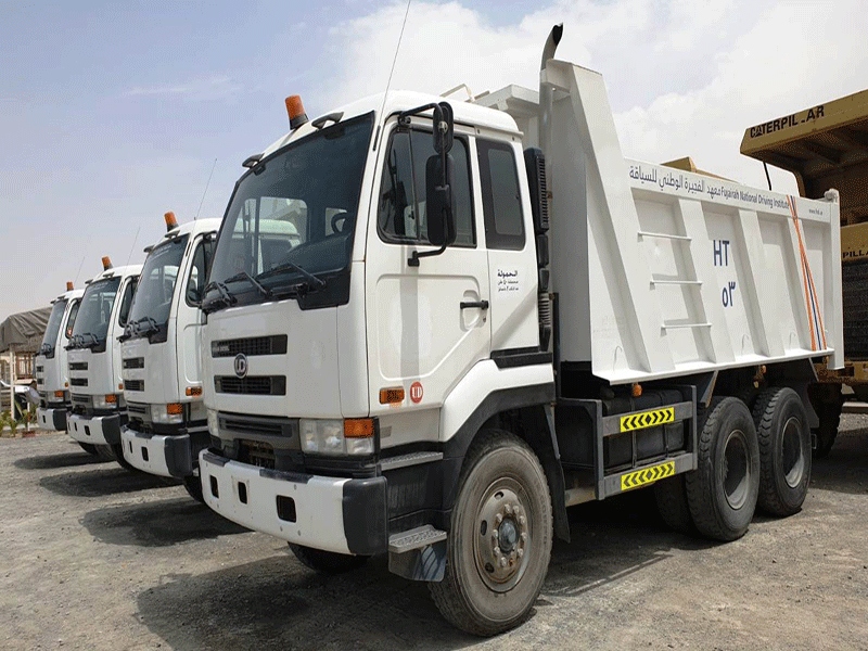 Tipper truck training